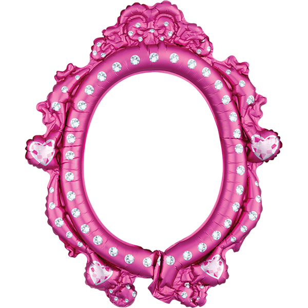 Multiballoon Selfie Frame Disney Princess Foil
